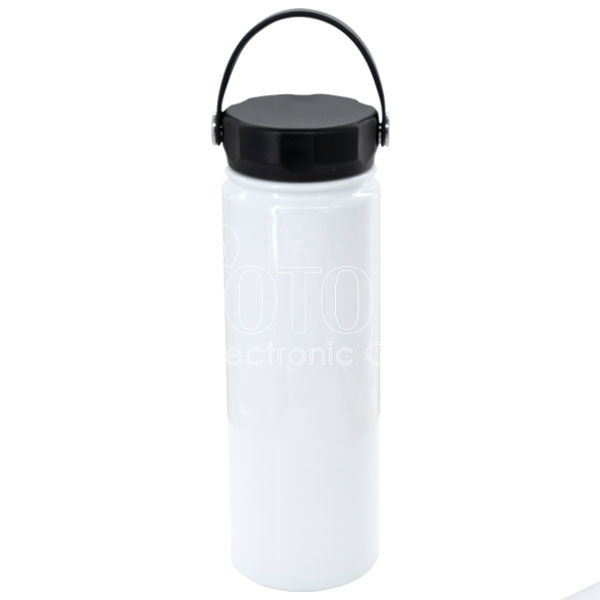 650 ml Stainless Steel Water Bottle with Swivel Handle
