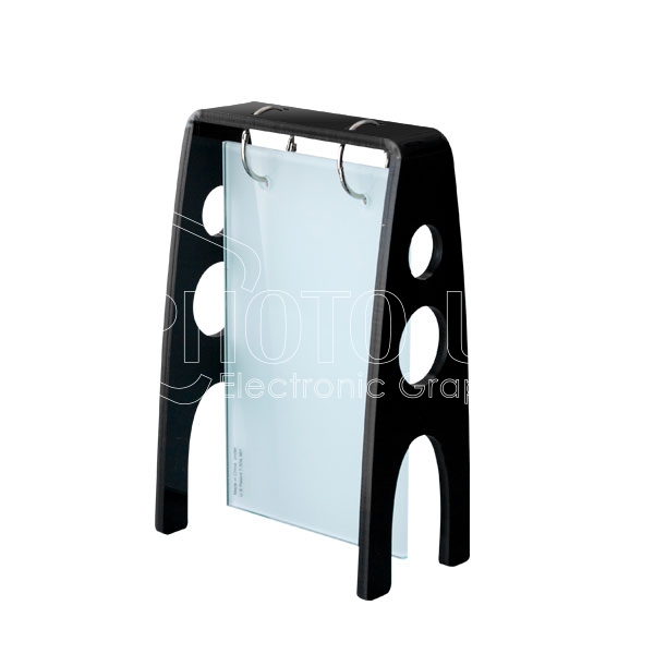Sublimation Black Acrylic Photo Frame with Frosted Glass