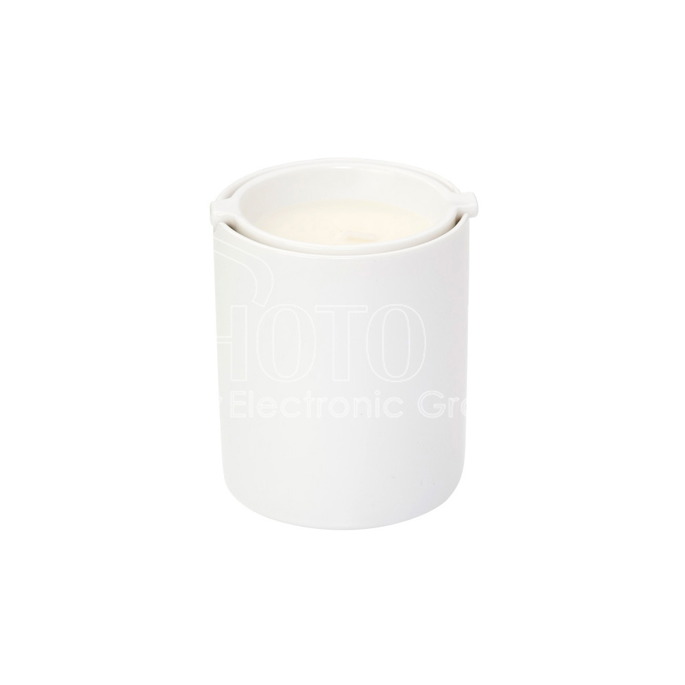 Sublimation New Bone China Candle Pot Set