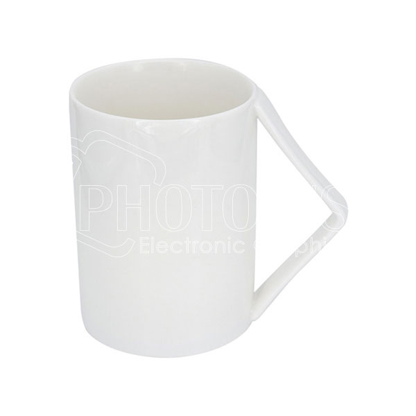 14 oz./420 ml New Bone China Mug with Triangle Handle