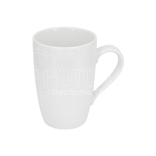 12 oz./350 ml New Bone China Mug with Ear-Shaped Handle
