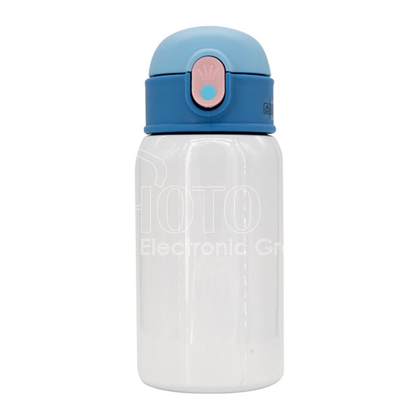 400 ml Sublimation Stainless Steel Kids Water Bottle with Optional Bottle Sleeve