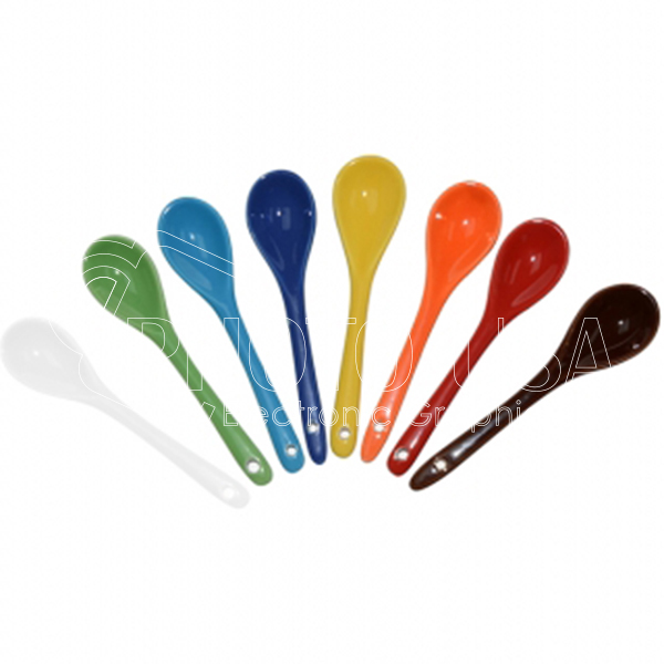 Colored Spoons for Two Tone Mug