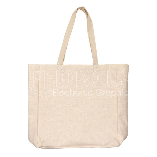 Sublimation Cotton-Linen Tote Bag