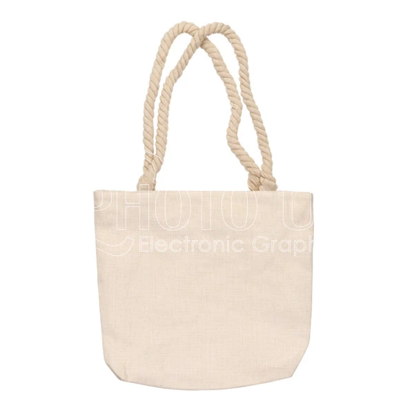 Sublimation Cotton-Linen Beach Tote