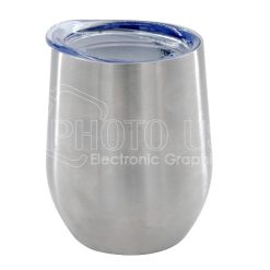 12 oz. Sublimation Colored Stainless Steel Stemless Wine Cup