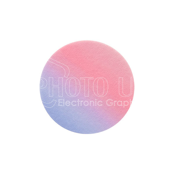 Sublimation Rainbow Color Felt Mug Coaster