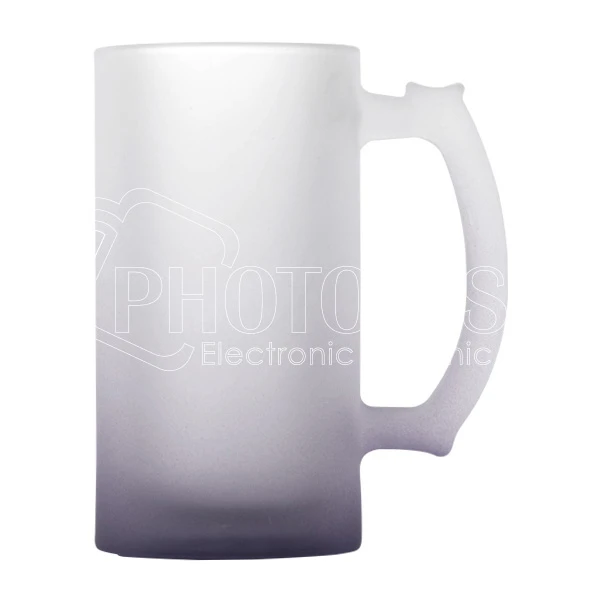 16 oz. Sublimation Glass Beer Mug in Gradient Color