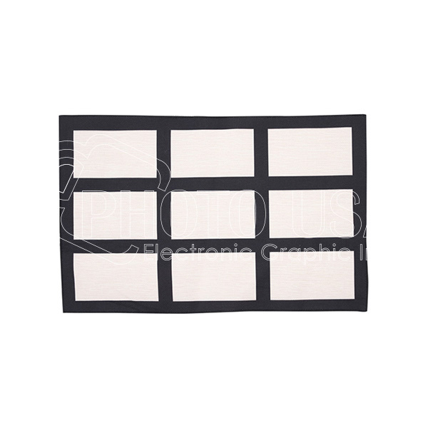 Sublimation Linen 9-Panel Placemat