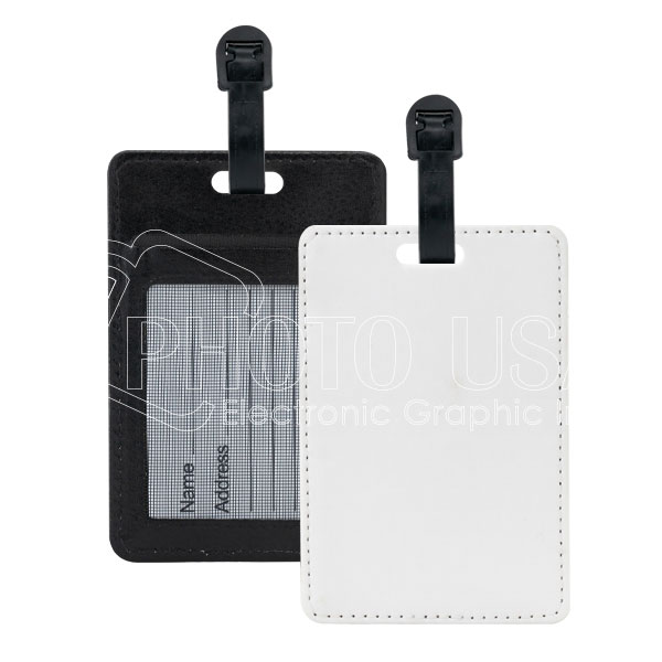 Sublimation Glitter Luggage Tag