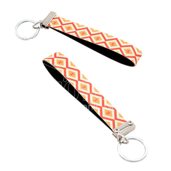 Key Ring w/ Leather Band