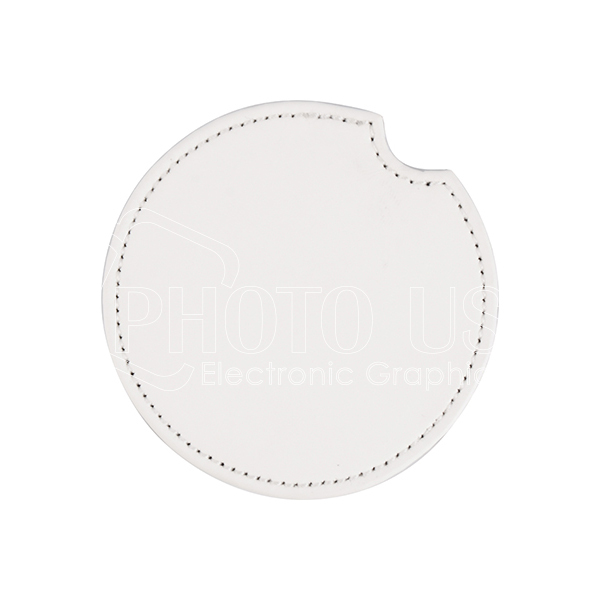 PU Leather Car Coaster