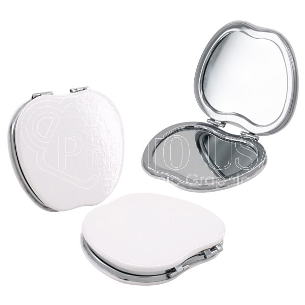 PU Leather Compact Mirror