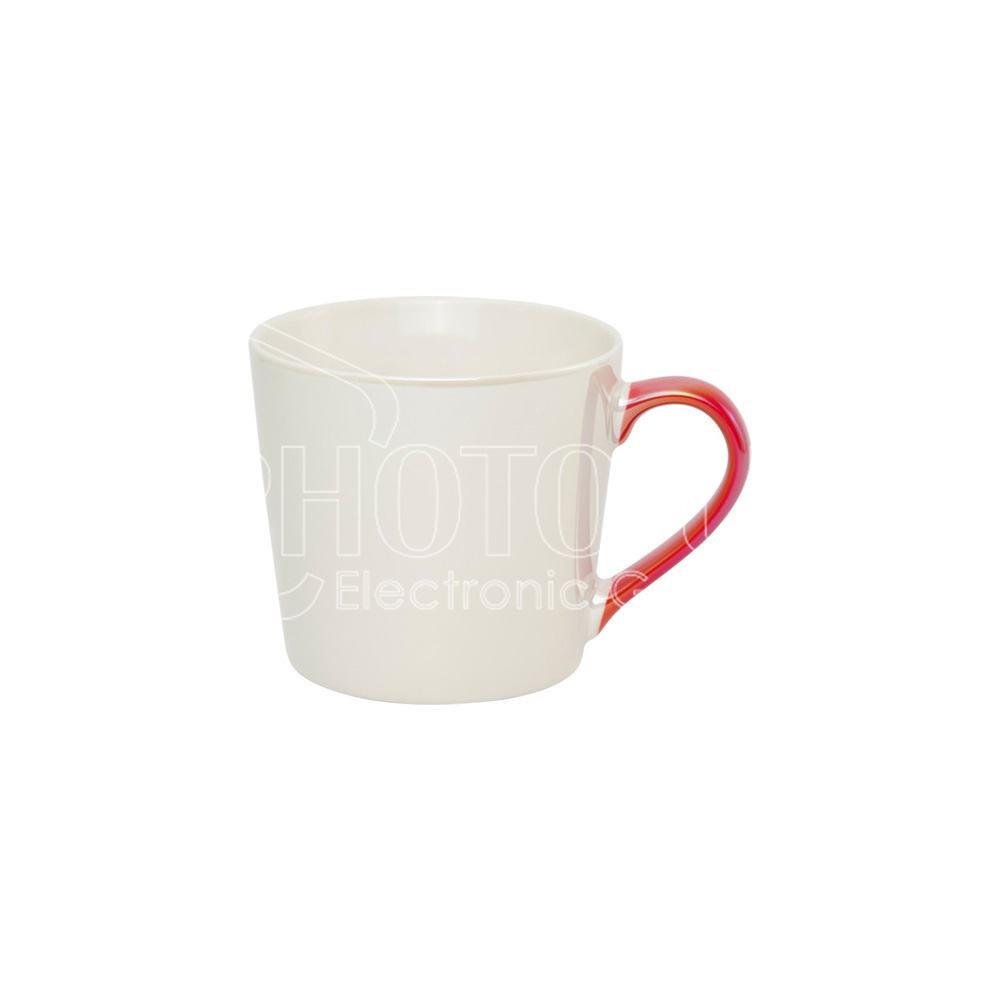 13 oz. Sublimation Pearl Paint Plated New Bone China Latte Mug