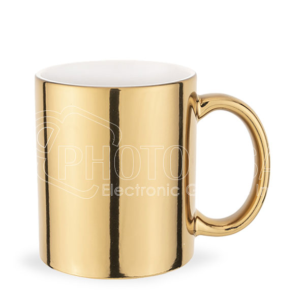 11 oz. Sublimation Plated Ceramic Mug