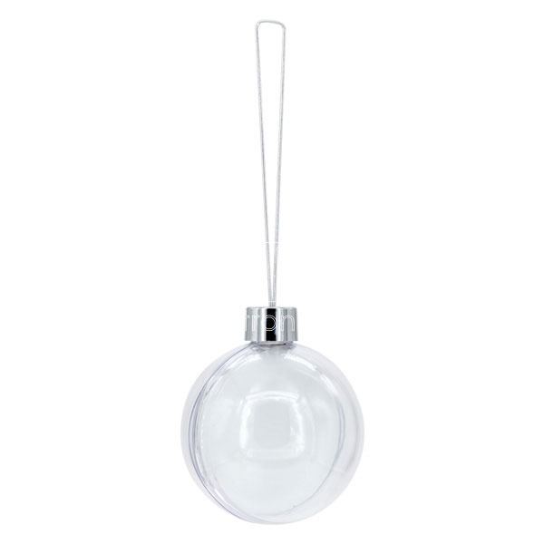Sublimation Clear Plastic Christmas Ornaments