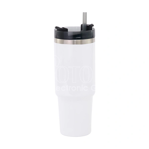 30 oz. Sublimation Stainless Steel Travel Mug with Straw