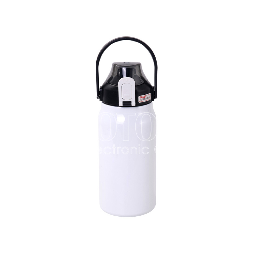 37 oz./1100 ml Sublimation Stainless Steel Travel Water Bottle with Handle Lid