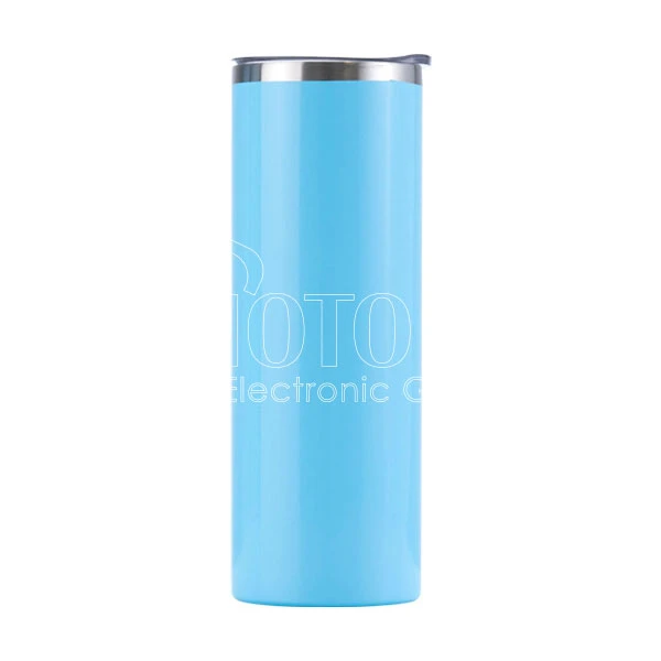 20 oz. Sublimation Bright Paint Stainless Steel Skinny Tumbler with Lid