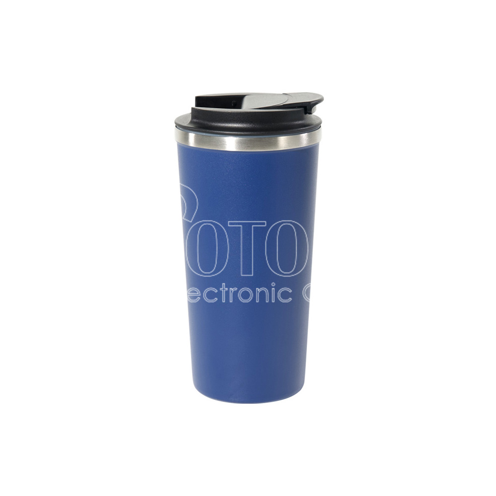 16 oz. Colored Stainless Steel Travel Mug for Laser Engraving and UV Printing