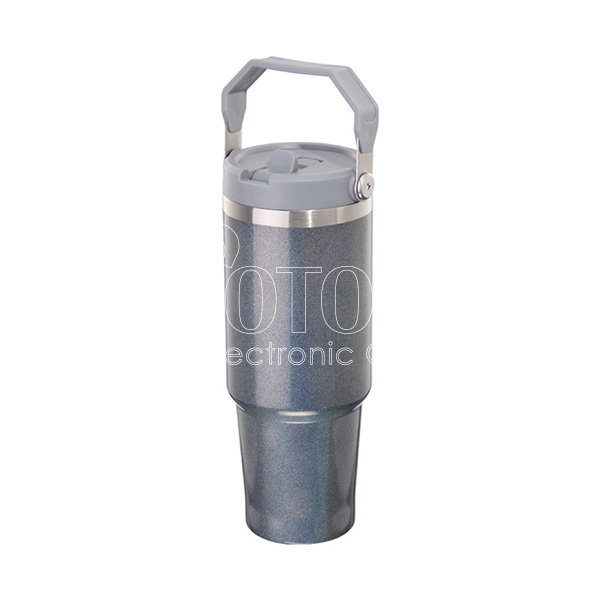 30 oz. Sublimation Neon Color Stainless Steel Travel Mug with Handle