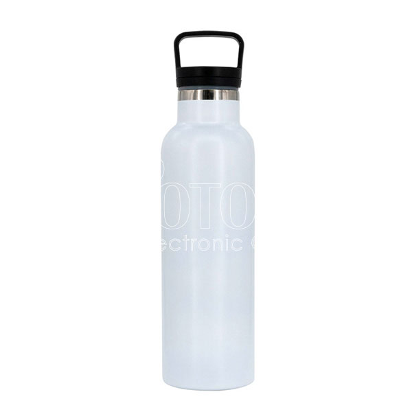 600 ml Sublimation Stainless Steel Vacuum Insulated Sports Bottle with Screw-on Strainer