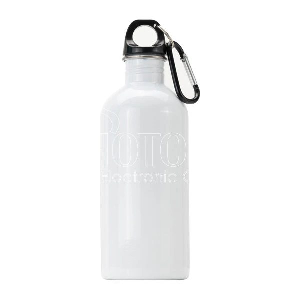 600 ml Sublimation Stainless Steel Sports Bottle with Carabiner Clip