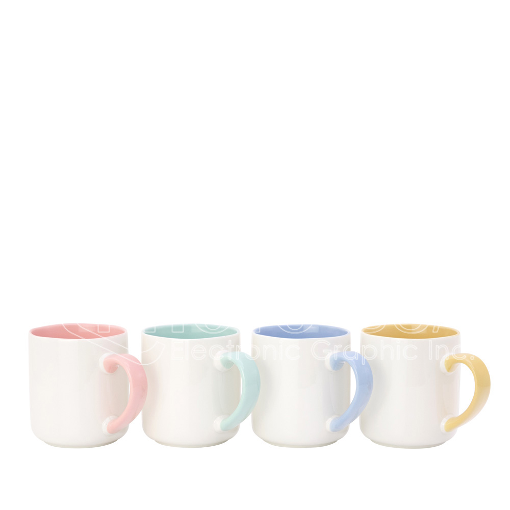 Sublimation Flower-Shaped Coffee Mug (7)