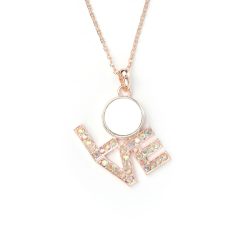 Sublimation Valentine’s Day Snap Button Necklace