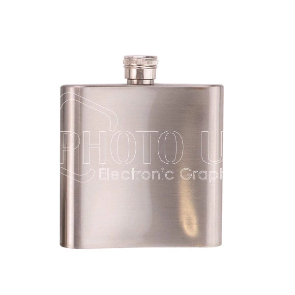 6 oz. Sublimation Stainless Steel Hip Flask
