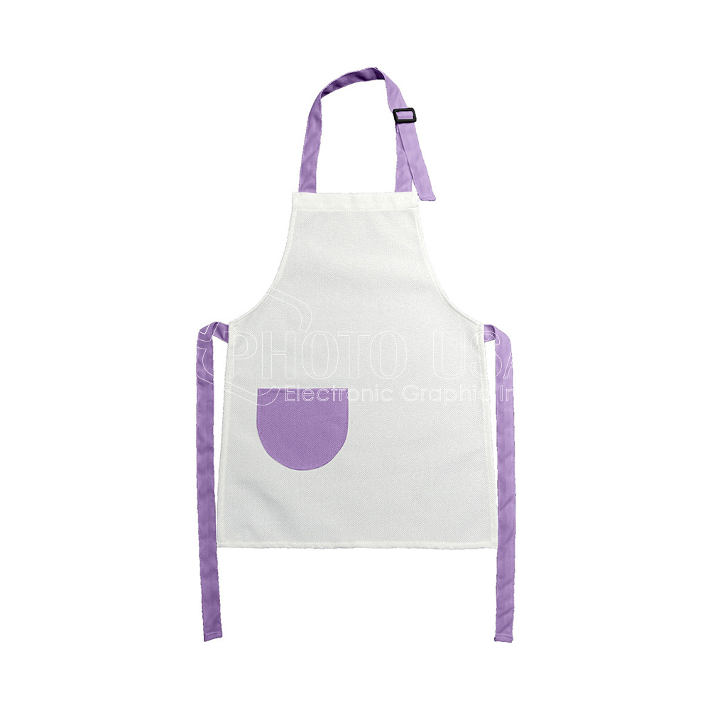 Sublimation Linen Colored Kids Apron
