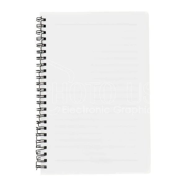 Sublimation Spiral-Bound A5 Plastic Notebook