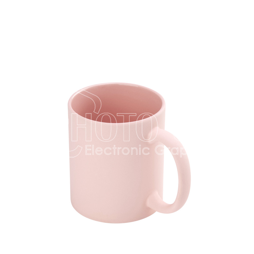 Sublimation Frosted Macaron Colors Coffee Mugs (5)