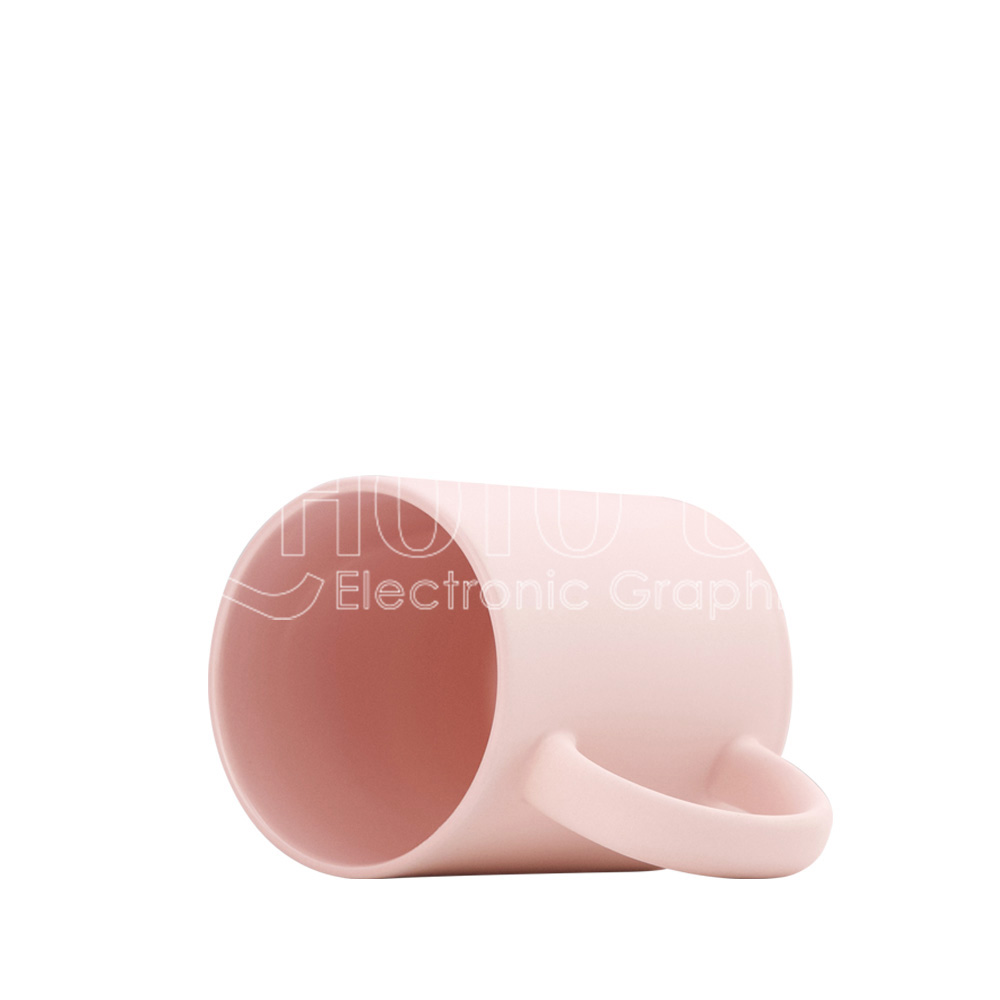 Sublimation Frosted Macaron Colors Coffee Mugs (6)