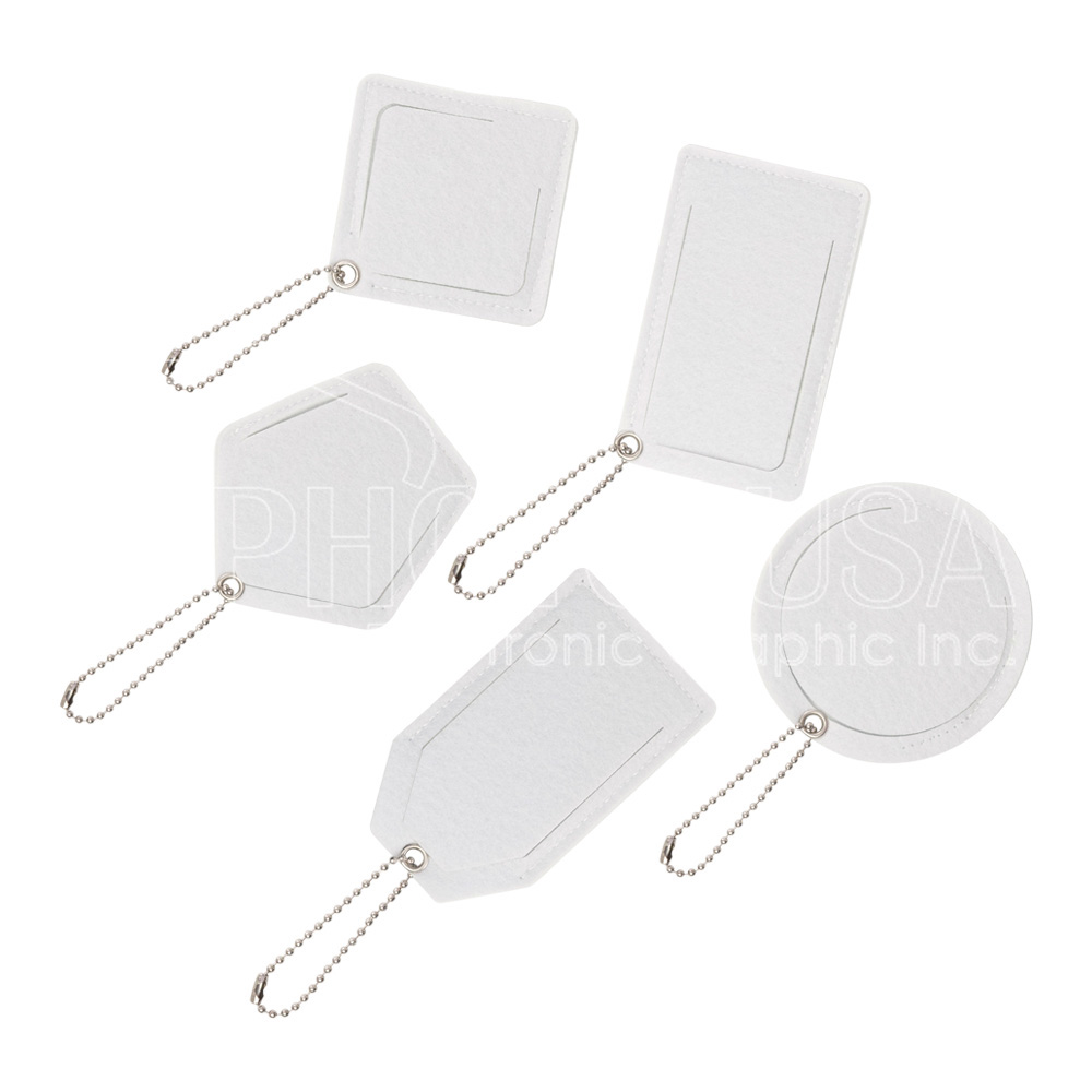 Sublimation Felt Luggage Tags (10)