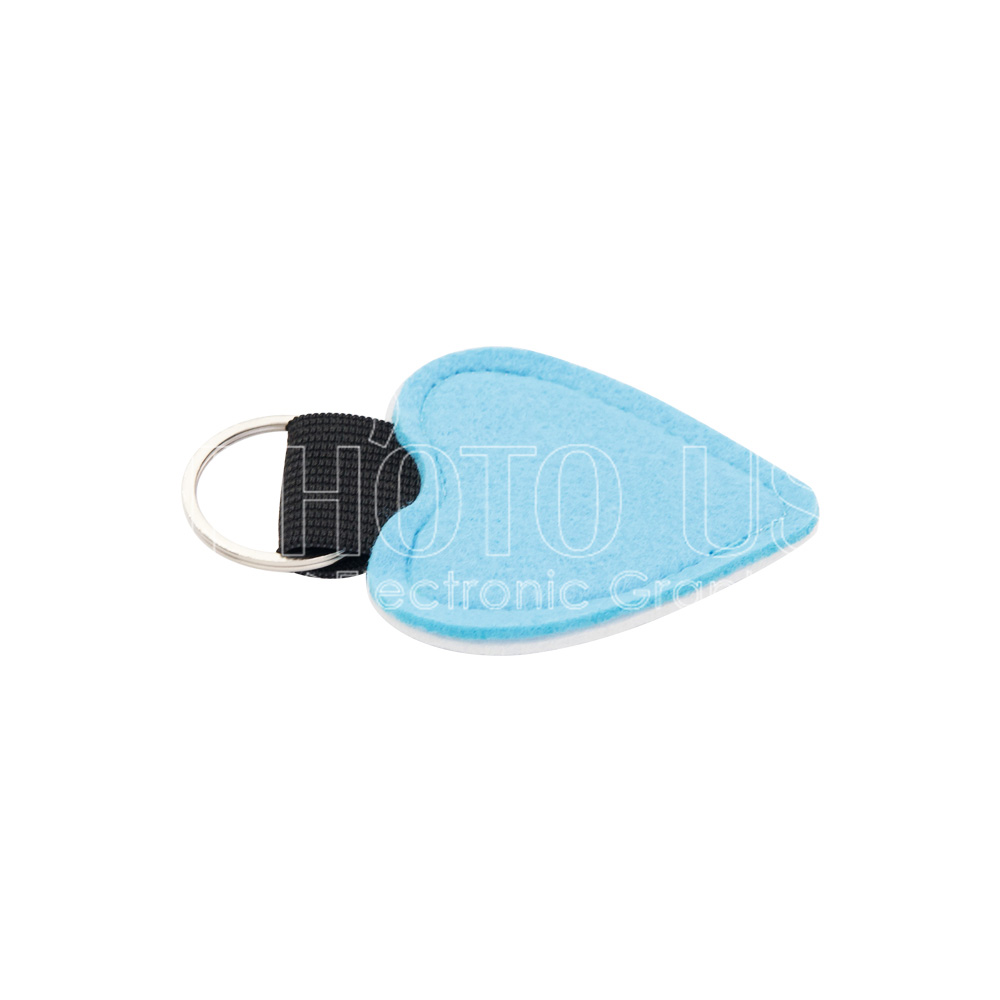Sublimation Two-Tone Felt Keychains (3)