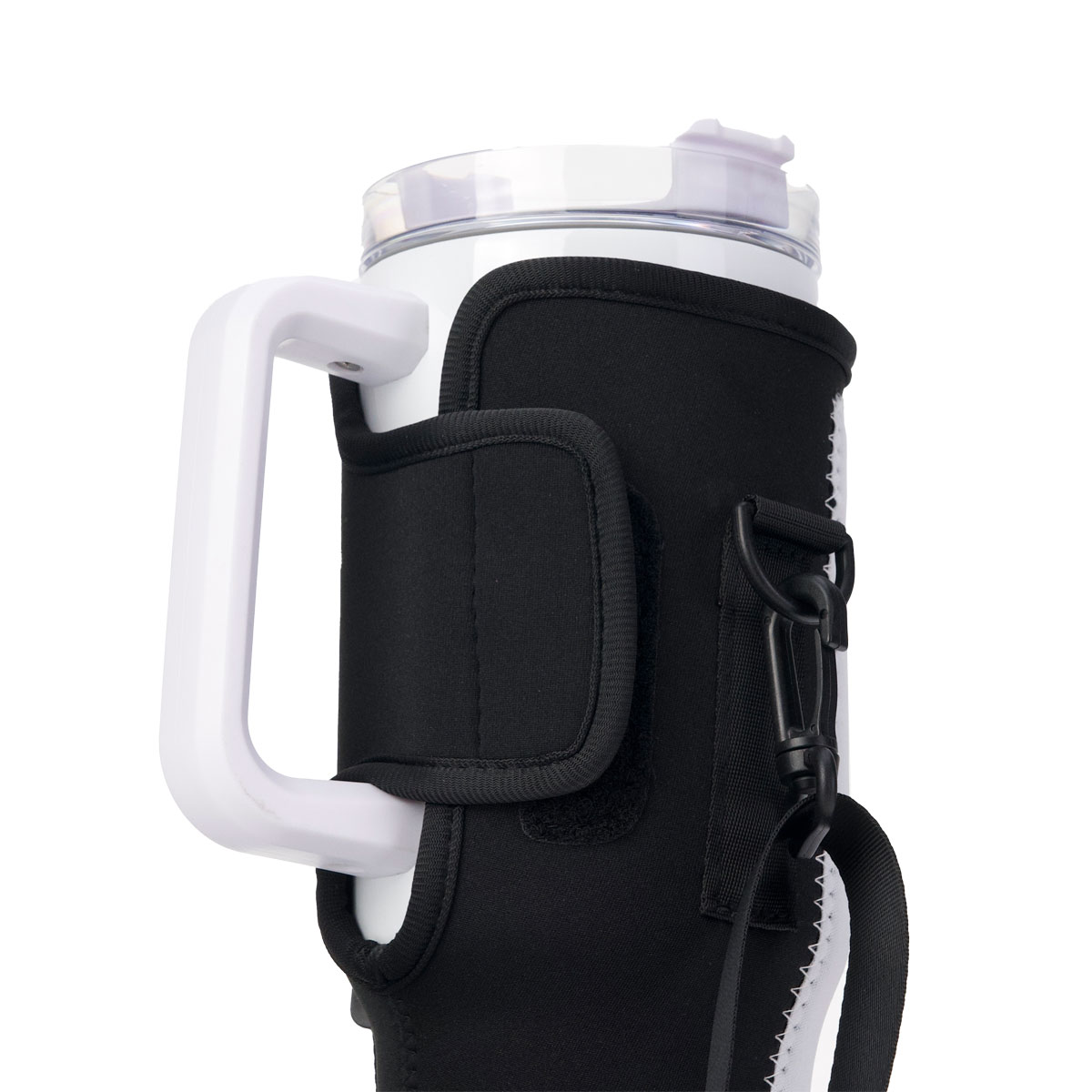 Neoprene-40-oz-Tumbler-Holder-with-Shoulder-Strap-1