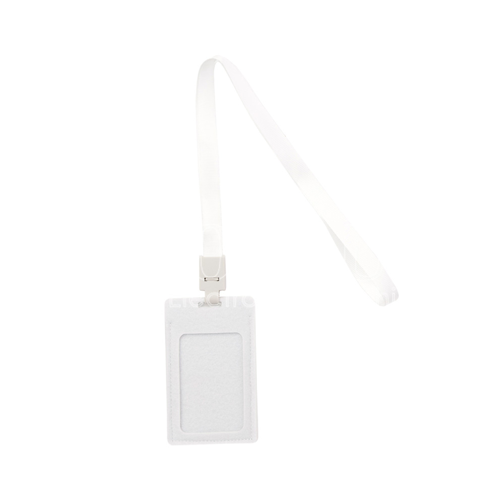 Sublimation Felt ID Badge Holder with Lanyard