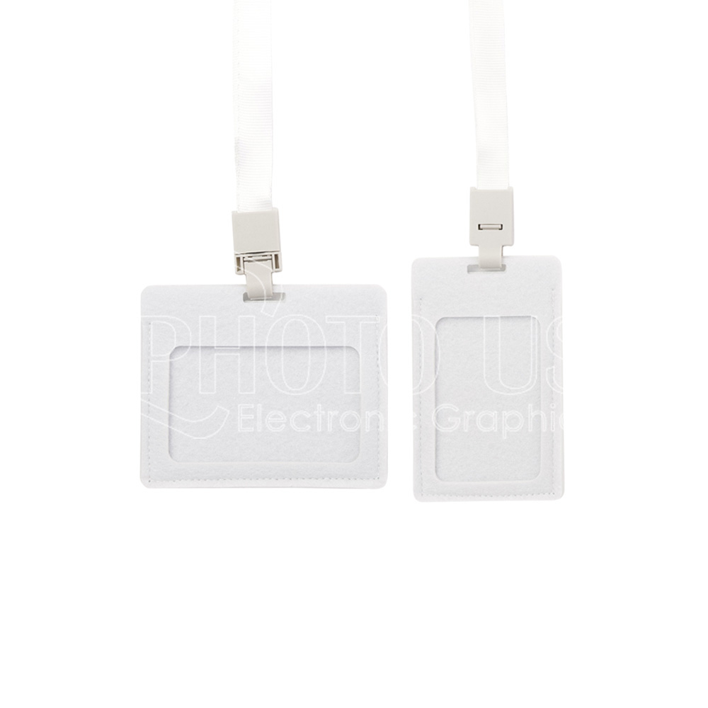 Sublimation Felt ID Badge Holders (4)