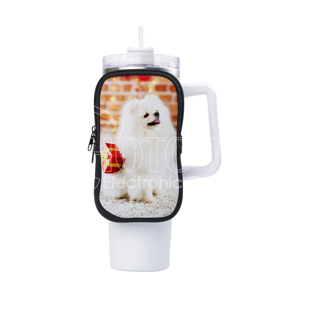 Sublimation Neoprene 40 oz Tumbler Belt Bag (2)