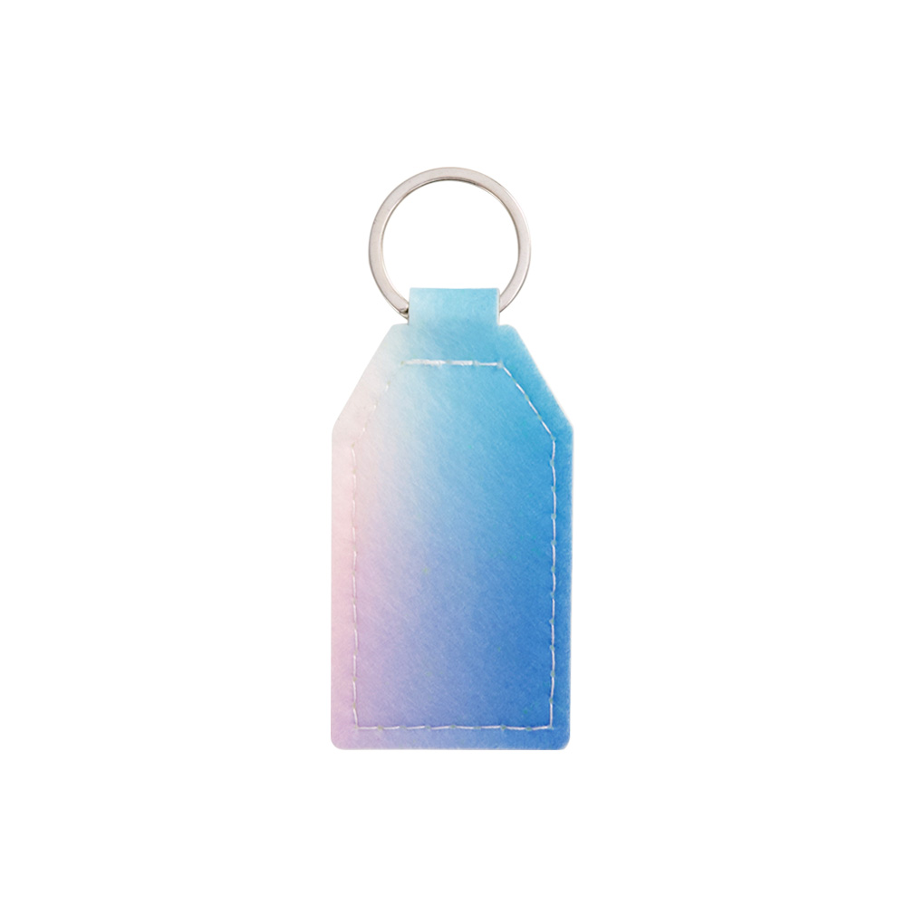 Felt Gradient Colored Keychain