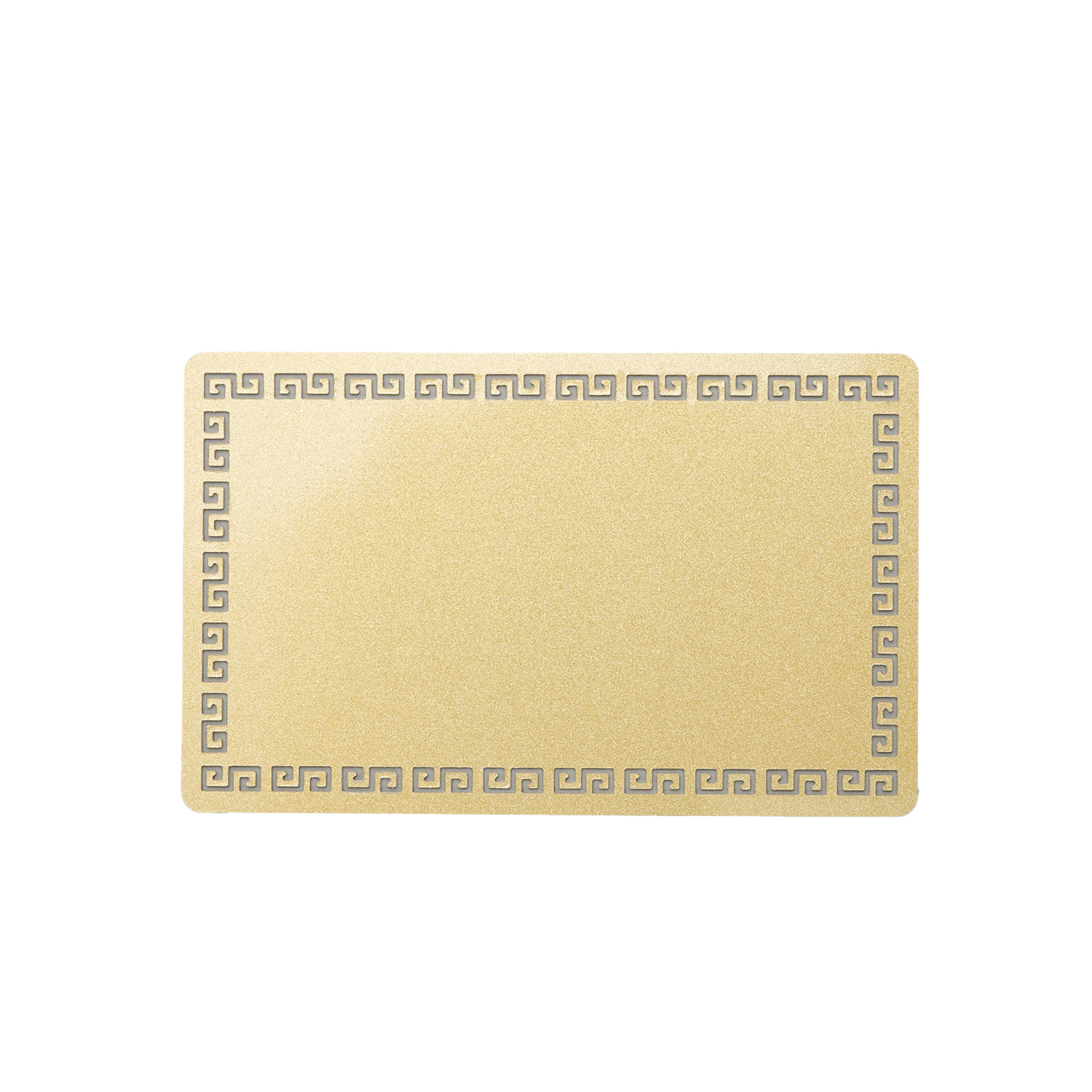 Sublimation Double-Sided Aluminum Carved Lace Business Cards