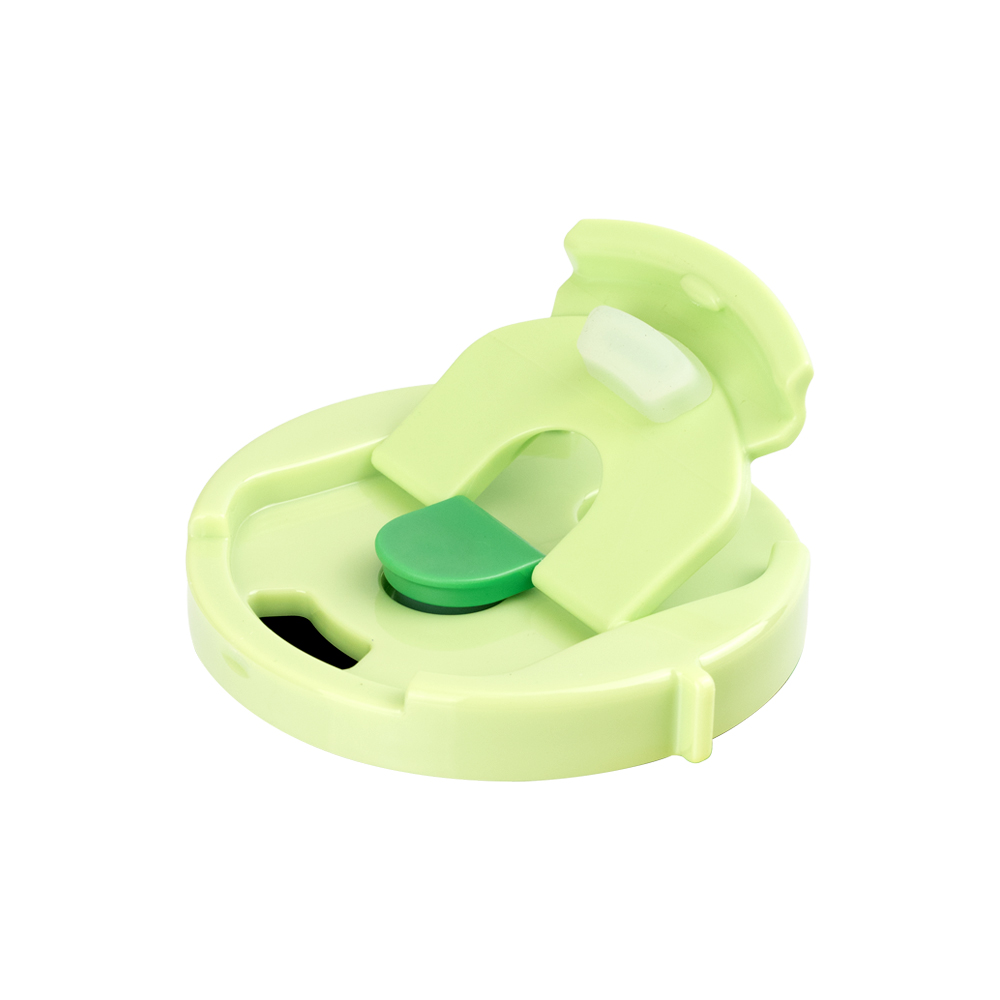 ● It comes with a leak-proof thumb-slide lid that has a straw hole.