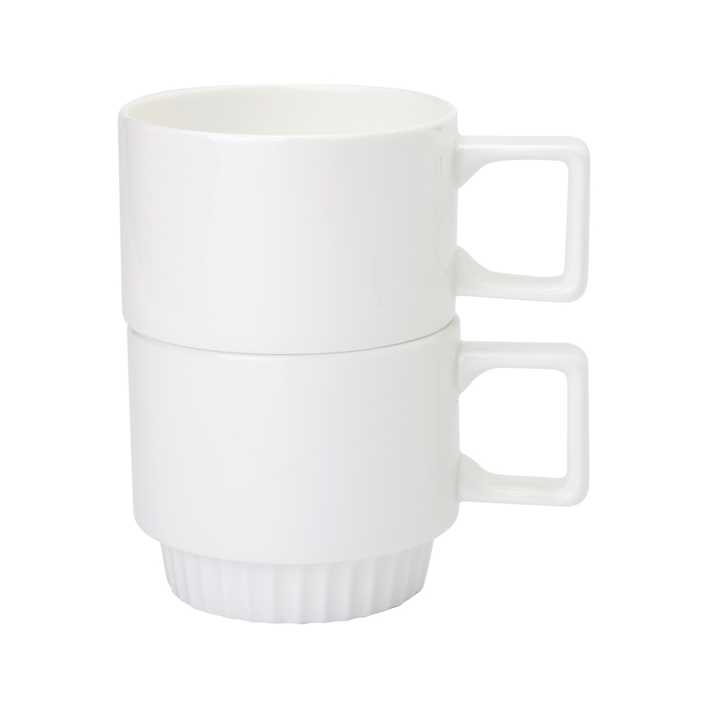 The tapered bottom design allows for effortless stacking, making storage neat and space-efficient.