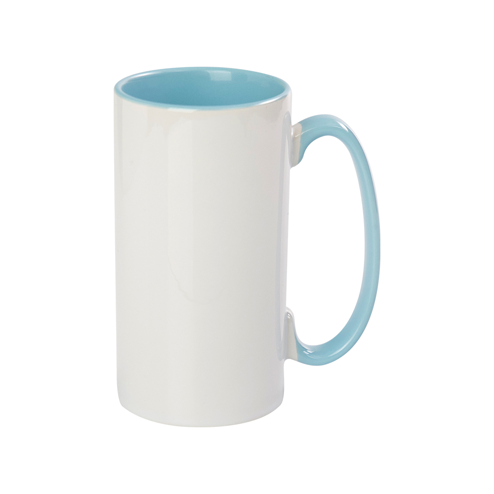 12 oz. Sublimation Two-Tone Slim Mug – Inside &amp; Handle Colored