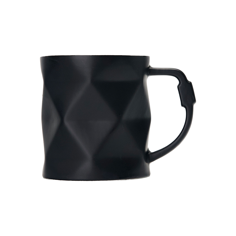 13 oz. Diamond-Cut Bone China Mug with UV/DTF Customization