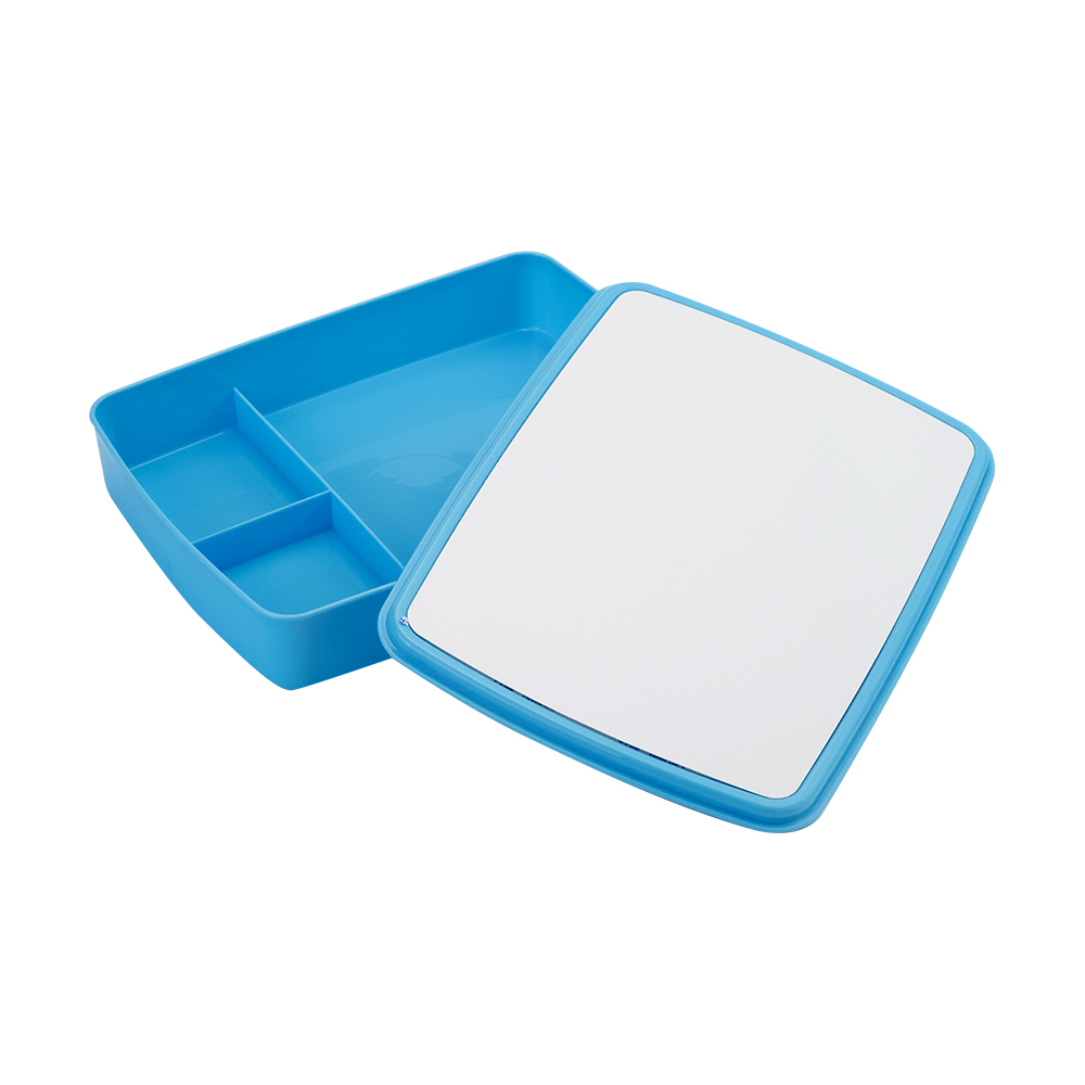 Sublimation Lunch Box with Dividers & Aluminum Sheet - Compartment Bento Meal Prep Container