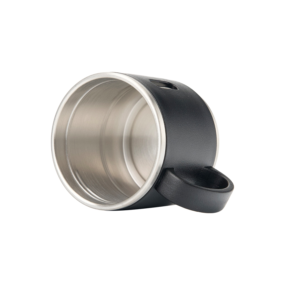 This bottle features an innovative lid that converts into a cup.