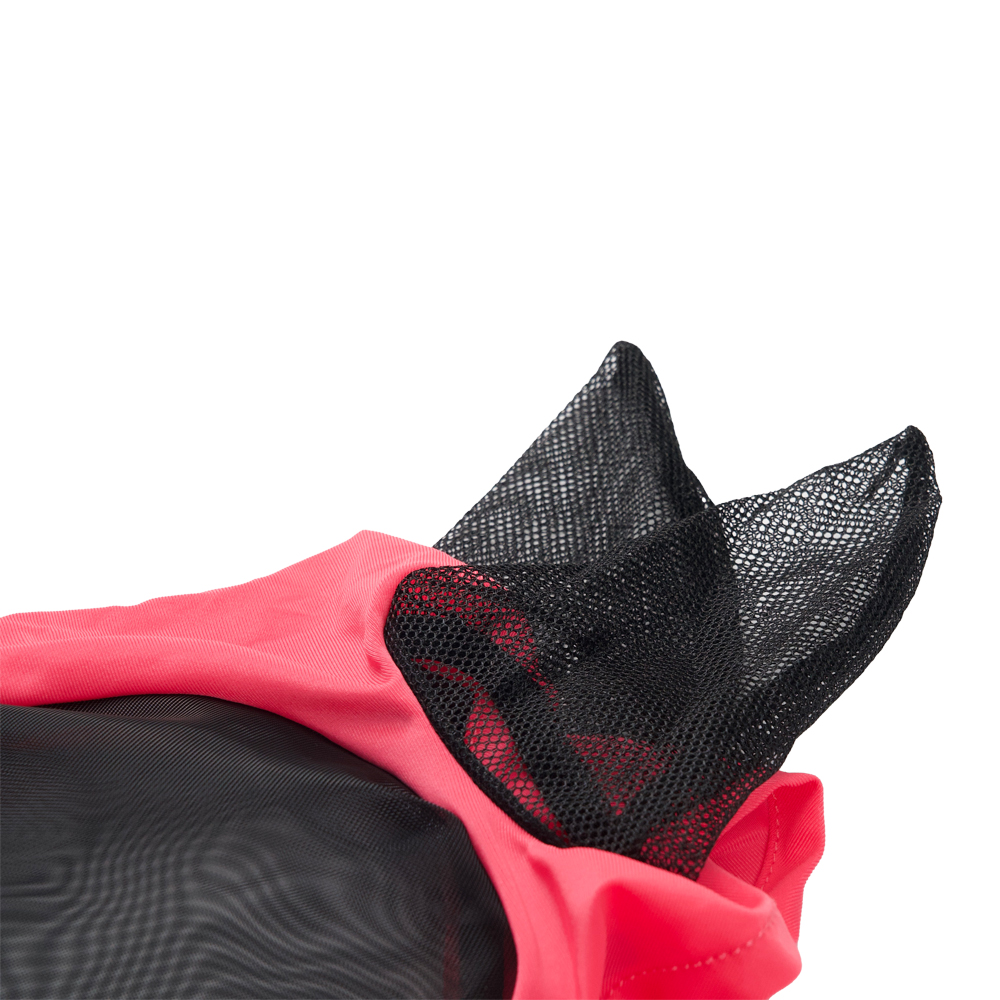 features a mesh design, making it breathable and comfortable.
