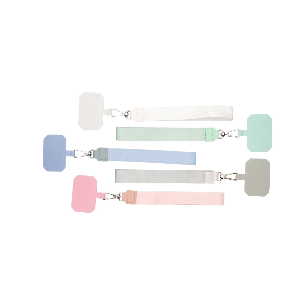 5 colors: Pink, Green, Gray, Blue, and White.